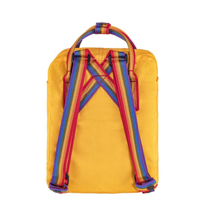 Fjällräven Kånken - Rainbow Mini Unisex Gelber Rucksack