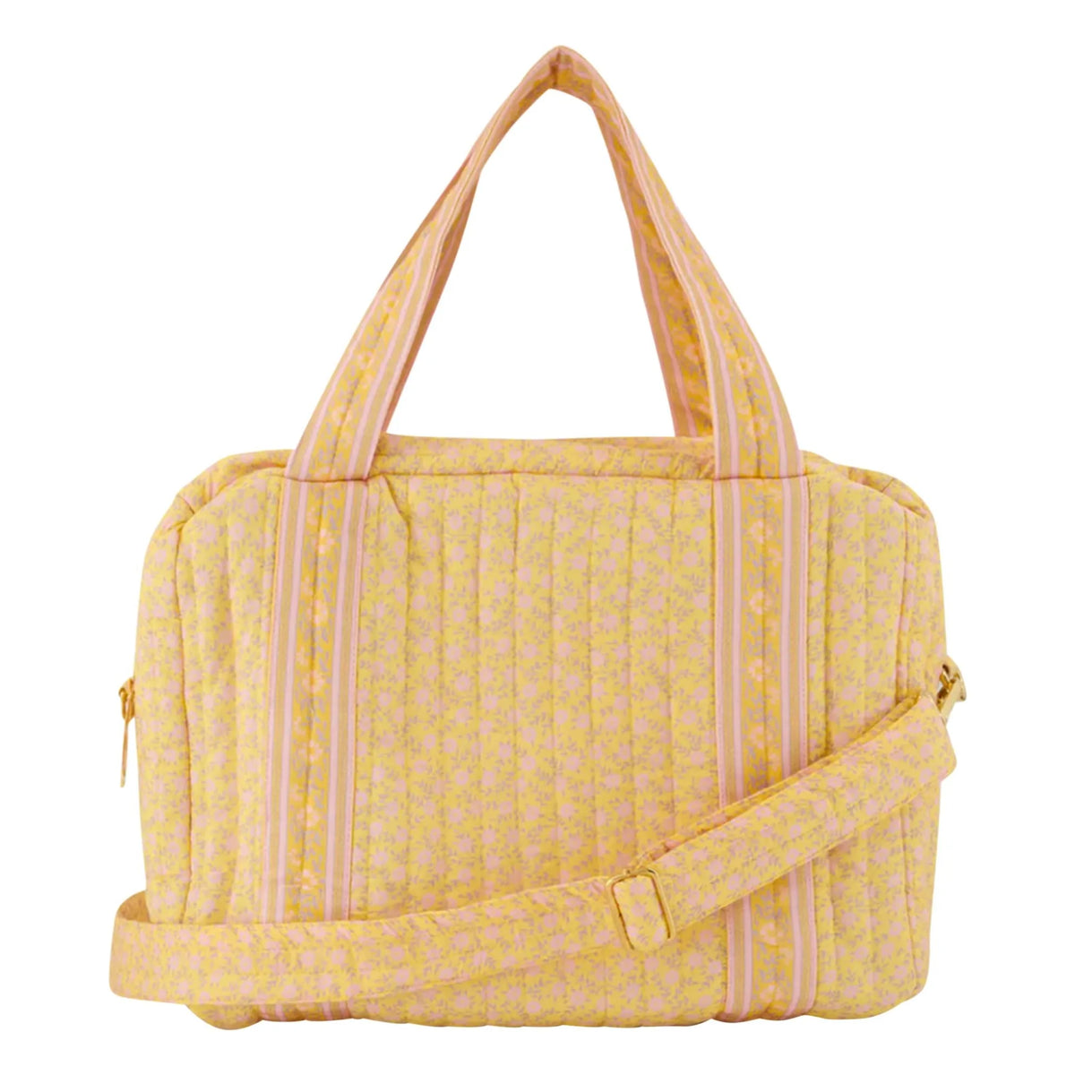 Bonton - Blumen-Wickeltasche | Gelb