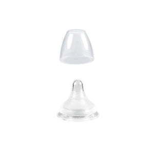 Fraupow Combi-Feed Glass Baby Bottles | Pack of 3-Baby Bottles-180ml- | Natural Baby Shower