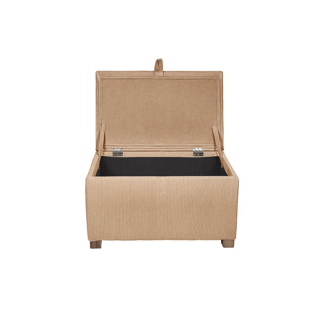 Gaia Baby Gaia Serena Footstool - Caramel Corduroy-Footstools-Caramel Corduroy- | Natural Baby Shower