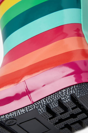 Rainbow Ruby Bunte Stiefel Regenmantelstiefel 