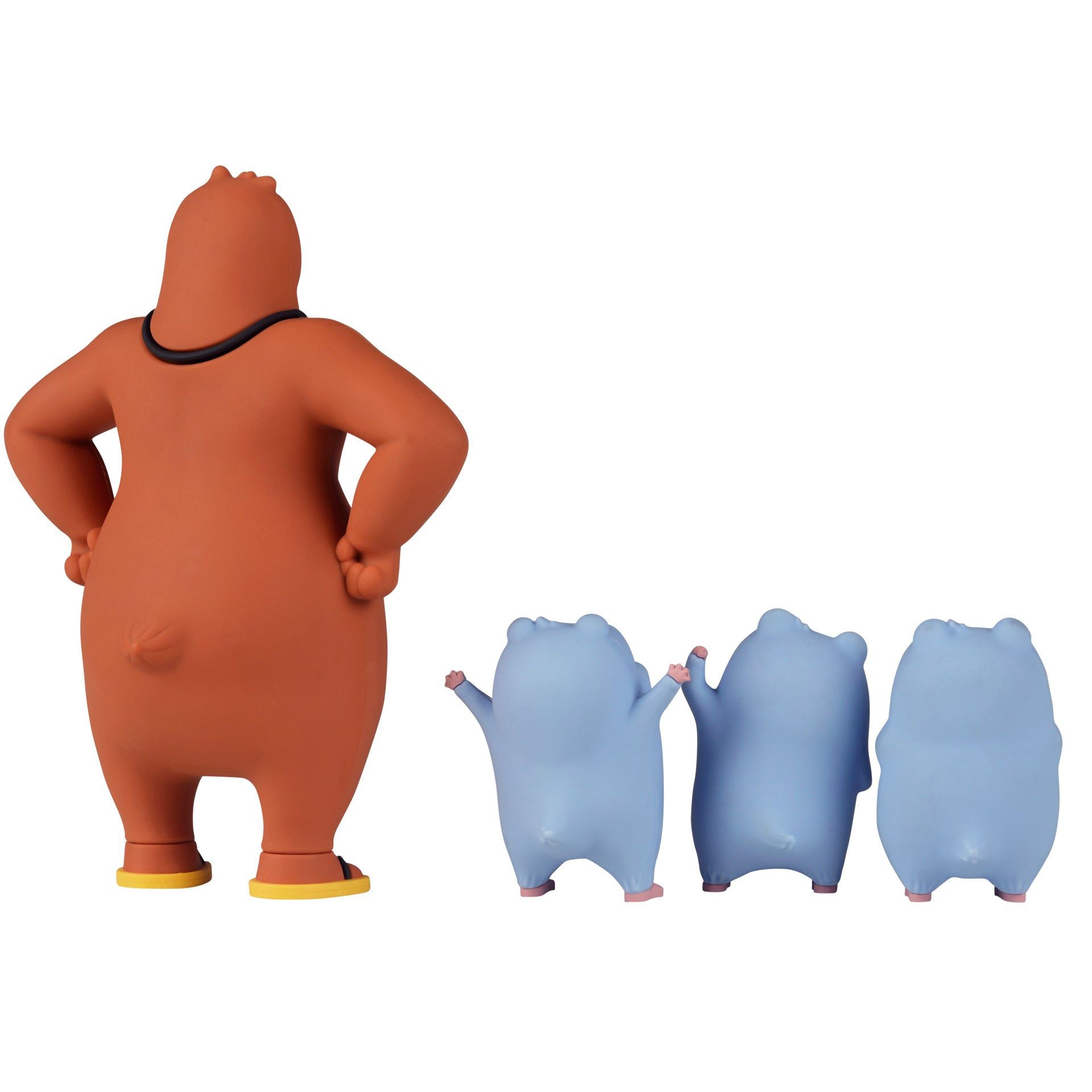 Grizzy und die Lemminge – Set mit 4 Figurenspielzeugen