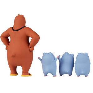 Grizzy und die Lemminge – Set mit 4 Figurenspielzeugen