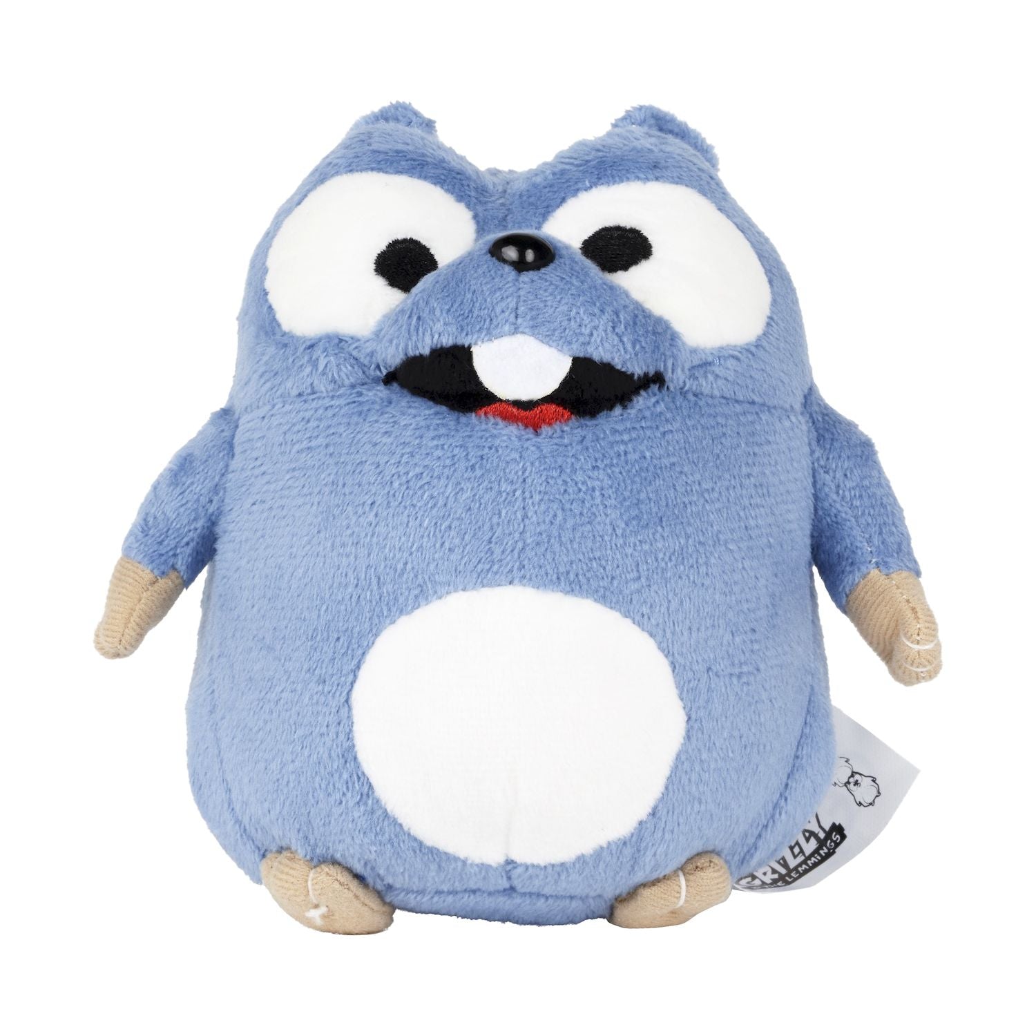 Grizzy und die Lemminge – Magnetisches Lemming-Plüschtier im 2er-Pack