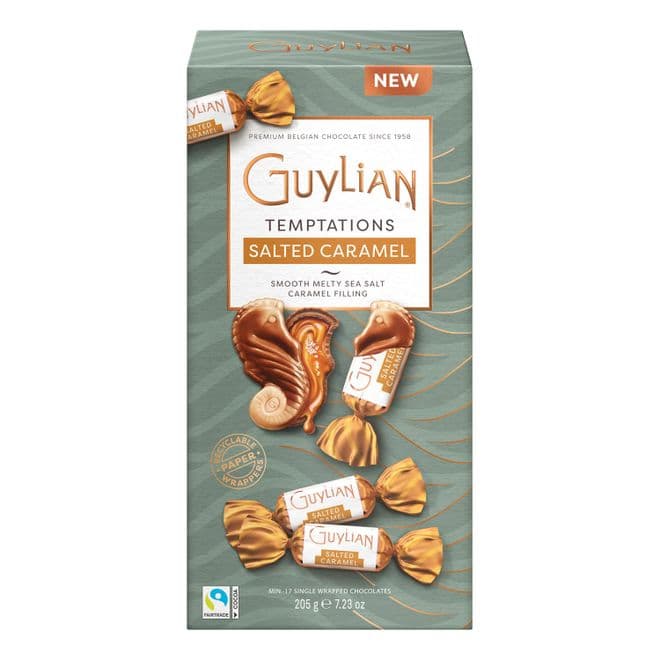 Guylian - Gesalzene Karamellpralinen 205 g belgische Schokolade