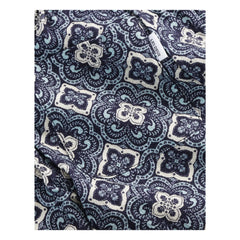 Les Deux - Harry Arabesque Shorts aus Bio-Baumwolle | Blau