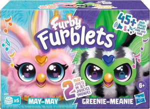 Hasbro - Mini Furby Furblets May-May und Greenie-Meanie 2er-Pack Spielzeug