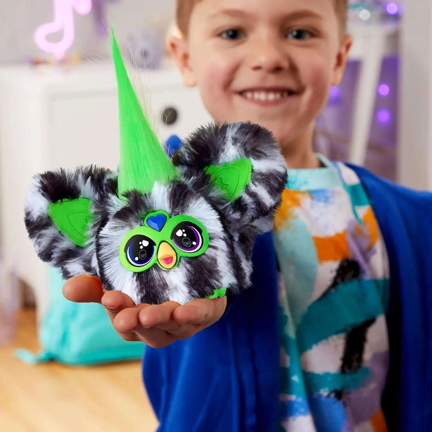 Hasbro - Mini Furby Furblets May-May und Greenie-Meanie 2er Spielzeugset