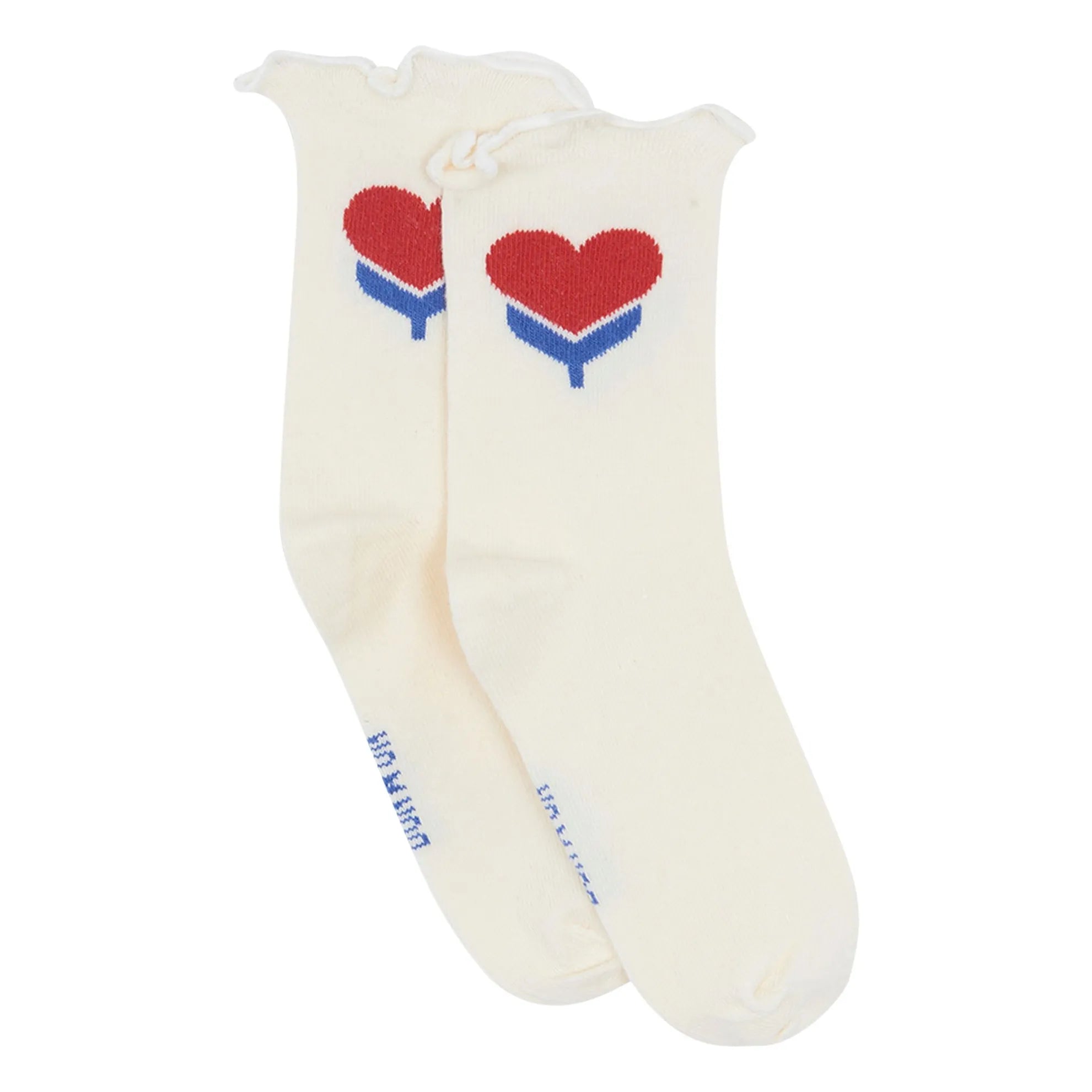 Bonton – Herzsocken | Ecru