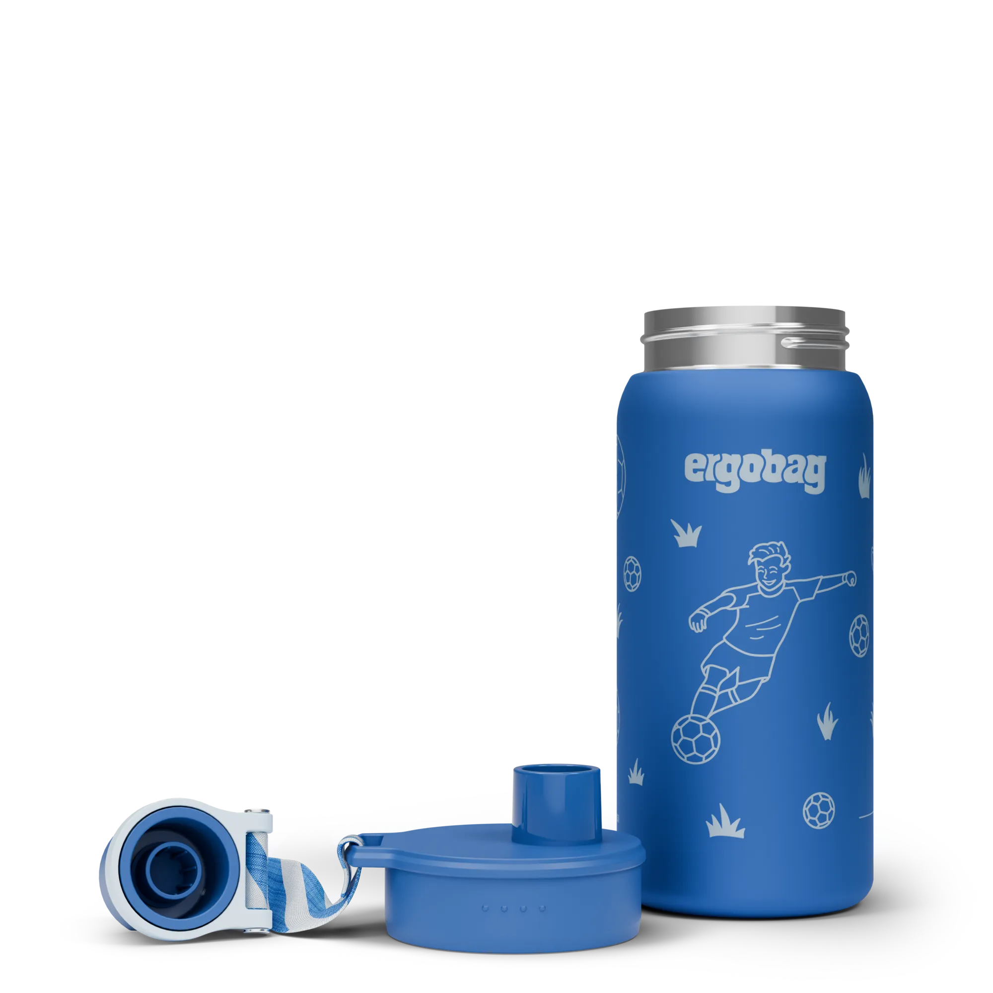 Ergobag - Stainless Steel Bottle Soccer