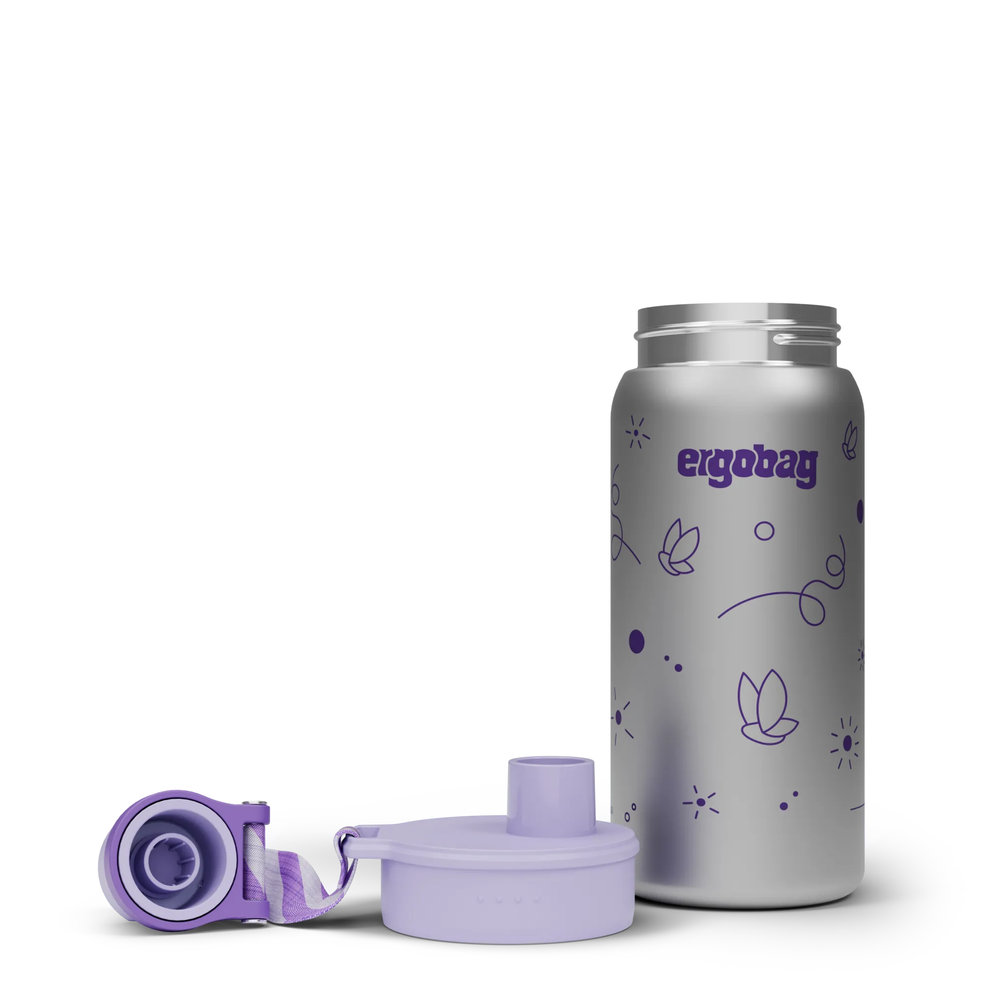 Ergobag - Stainless Steel Bottle Butterfly