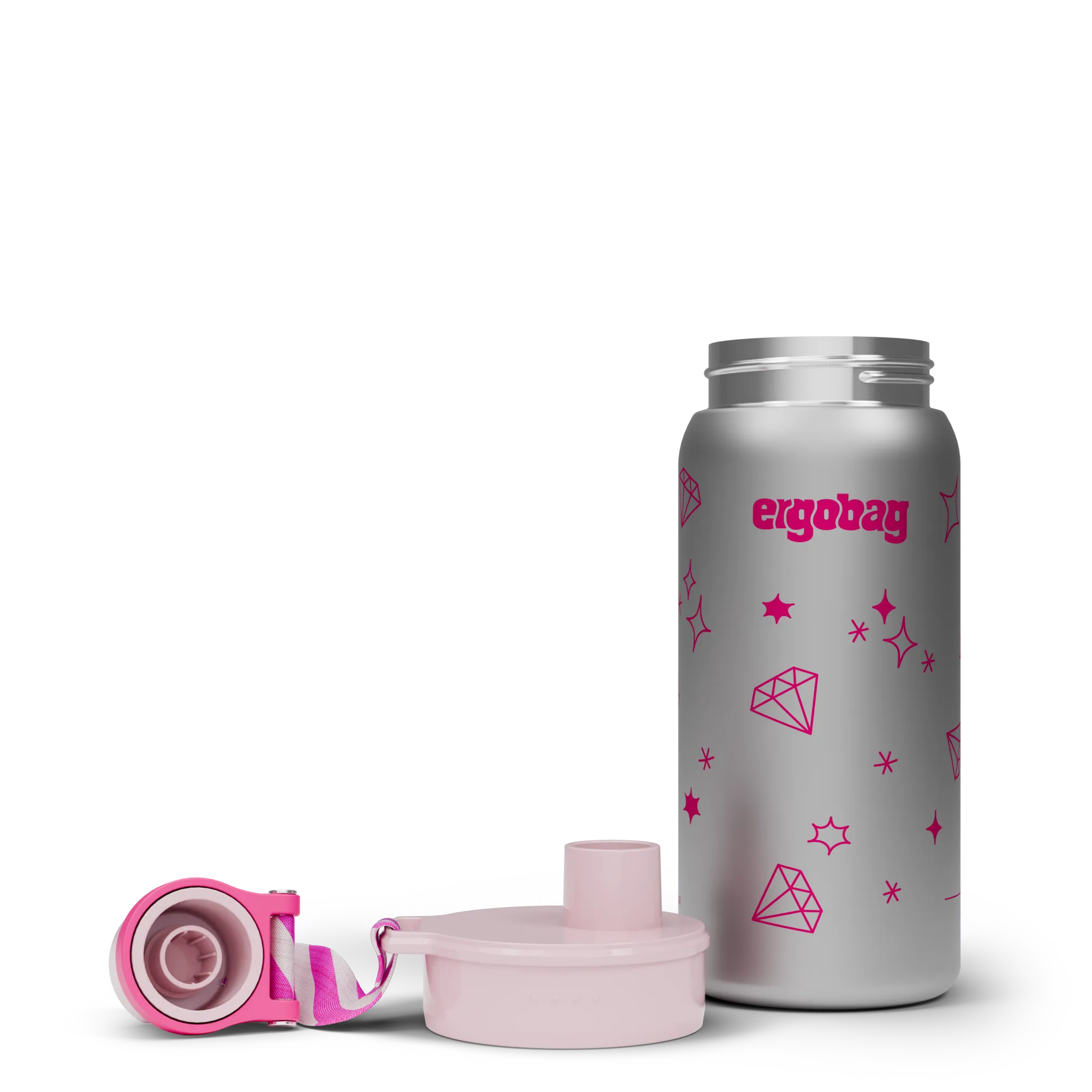 Ergobag - Stainless Steel Bottle Glittery