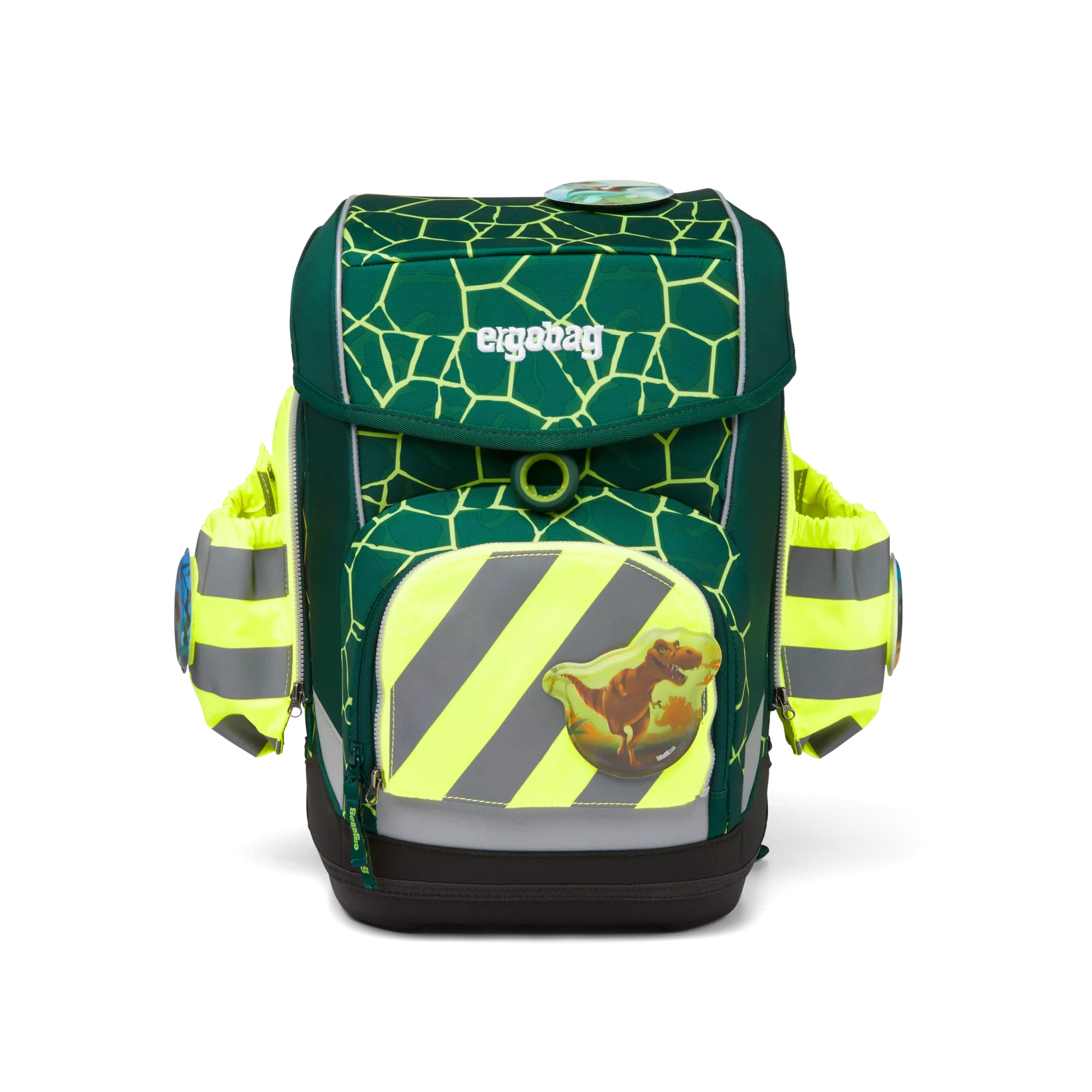 Ergobag - Side Pocket Fermuar Seti With Reflective Yellow