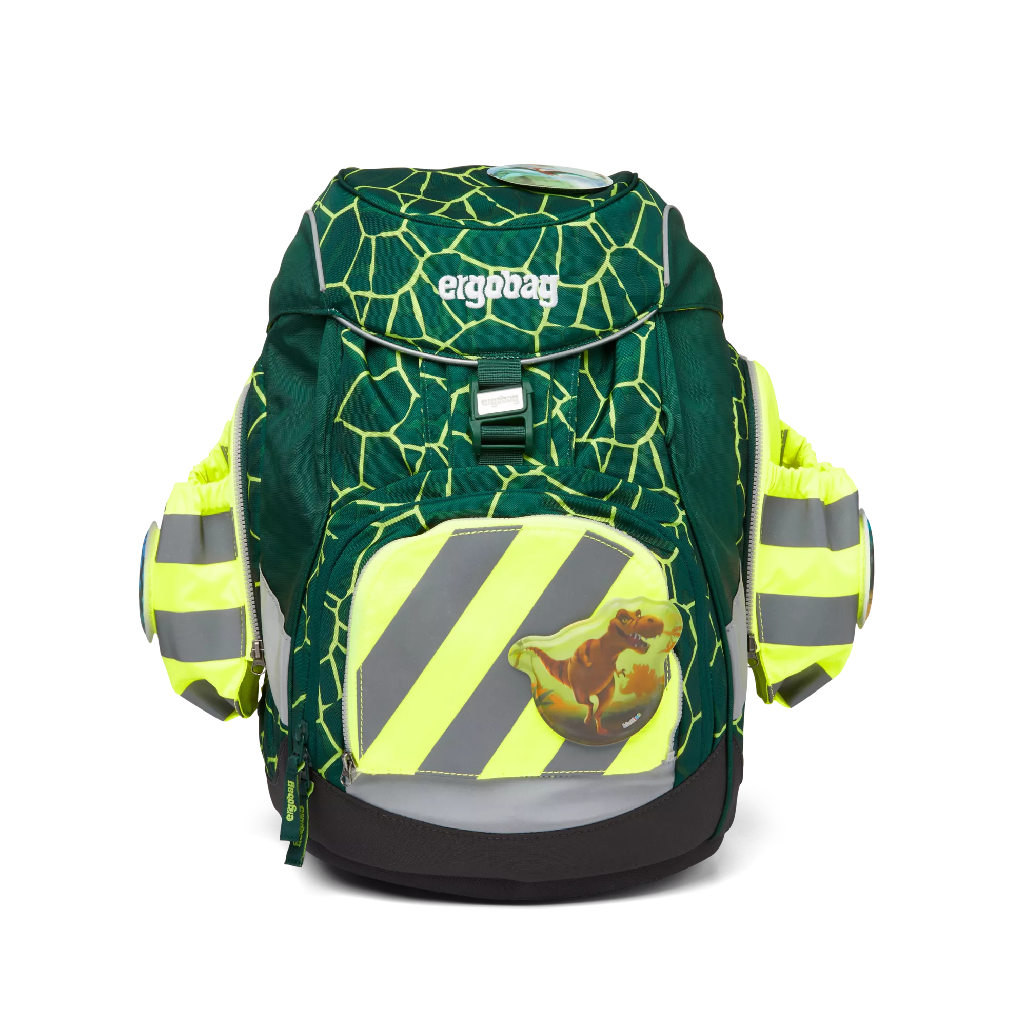 Ergobag - Side Pocket Fermuar Seti With Reflective Yellow