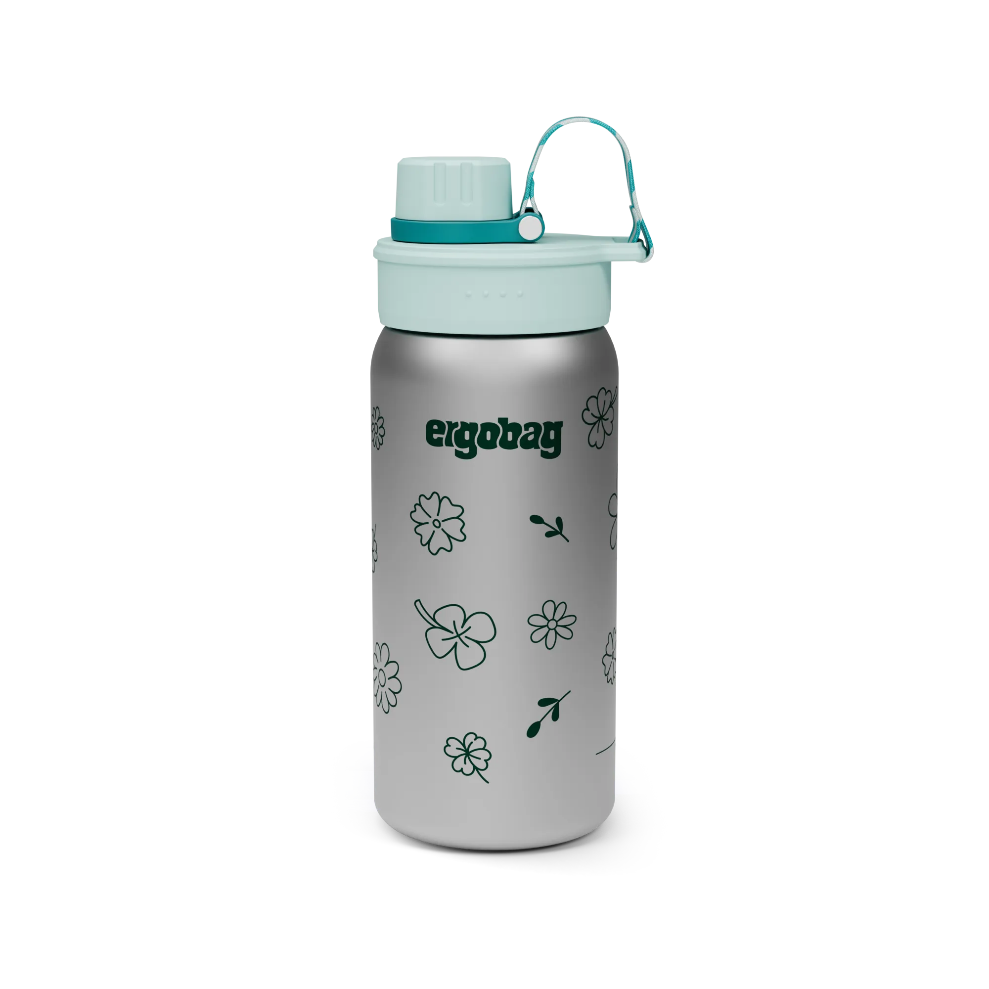 Ergobag - Stainless Steel Bottle Flowers