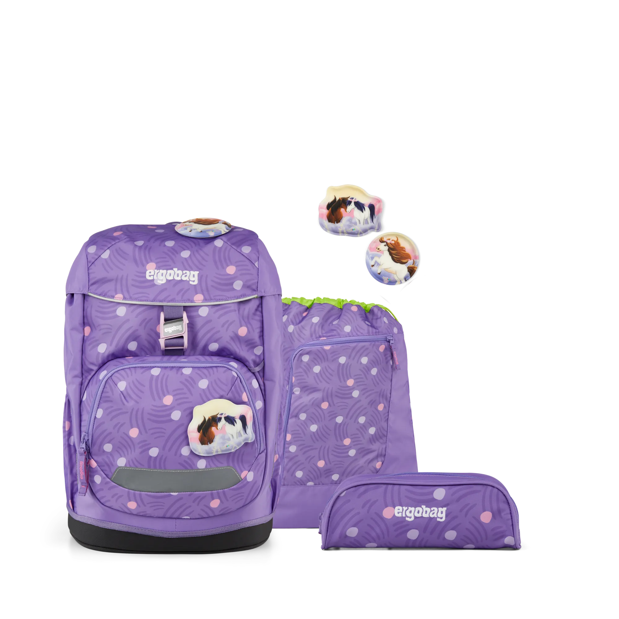 Ergobag - Flex Okul Çantası Seti Ponybearadise