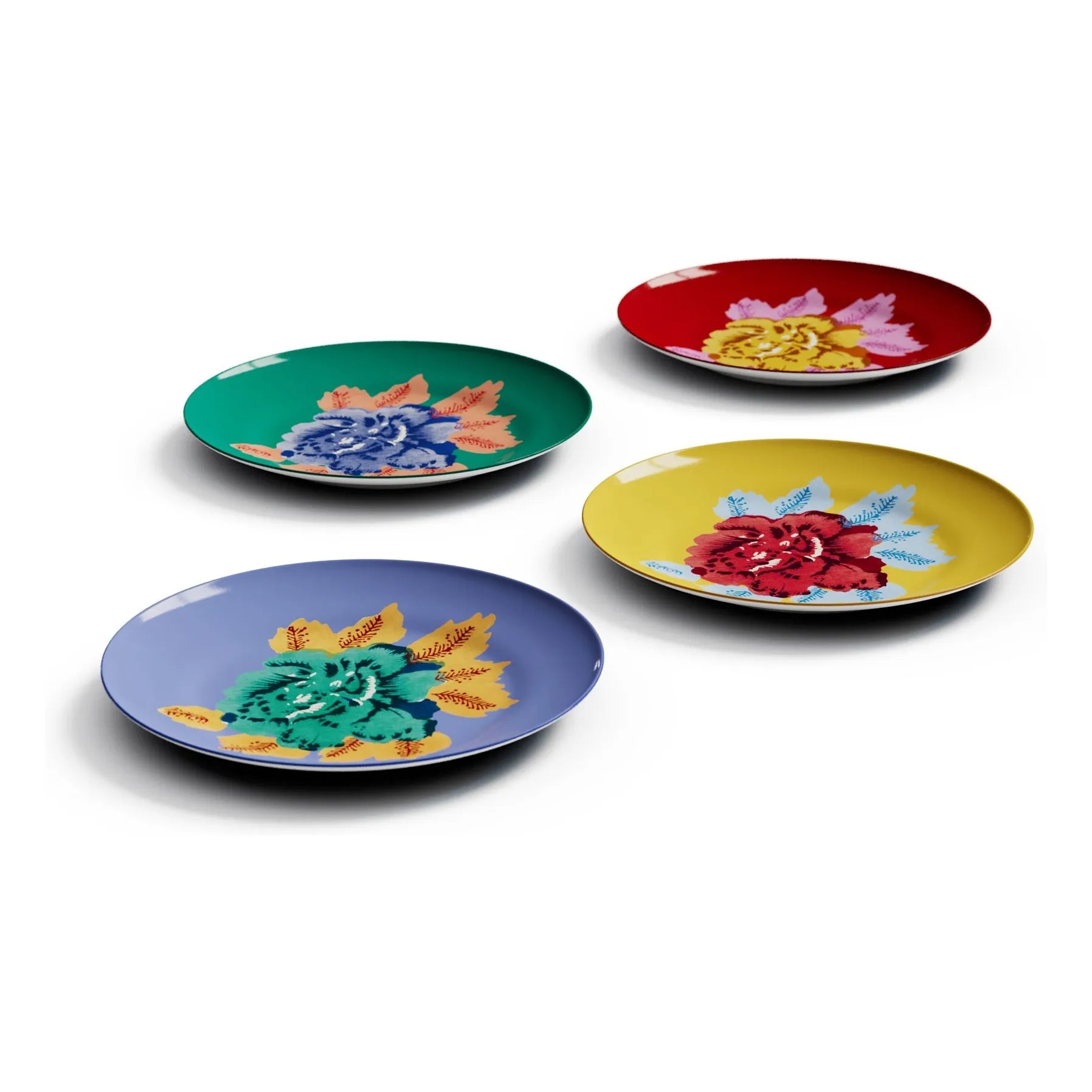 Lisa Corti - Indian Tiger Dessertteller - 4er Set