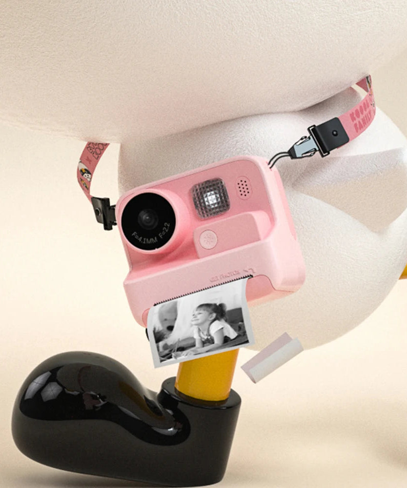 iPixi – Anında Baskı Dijital Fotoğraf ve Video Kamera Turuncu