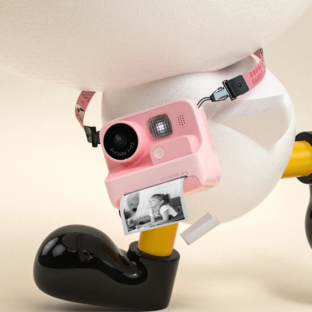 iPixi – Anında Baskı Dijital Fotoğraf ve Video Kamera Turuncu
