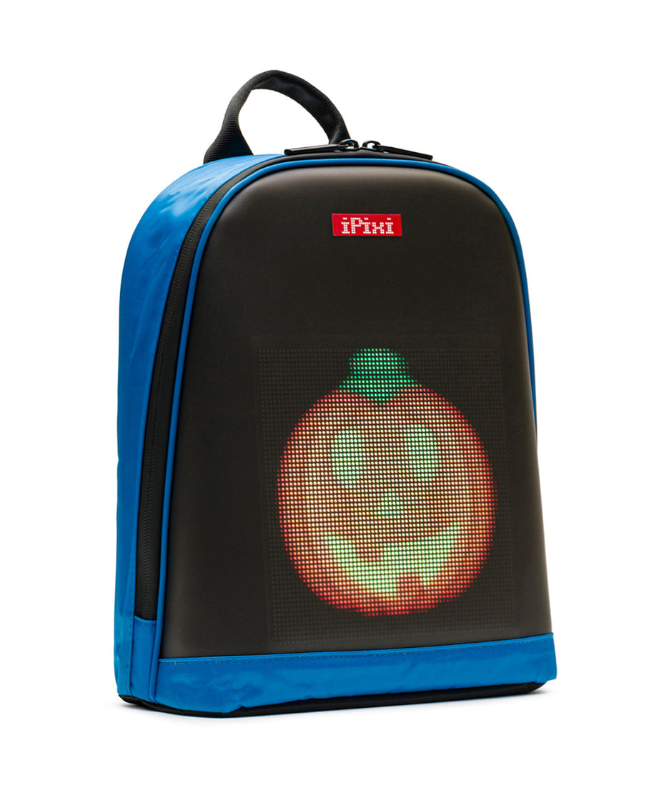 iPixi – Mini blaue Rucksack für Kinder mit LED-Bildschirm