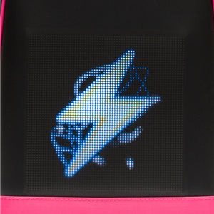 iPixi – Mini Pinker Rucksack für Kinder mit LED-Bildschirm
