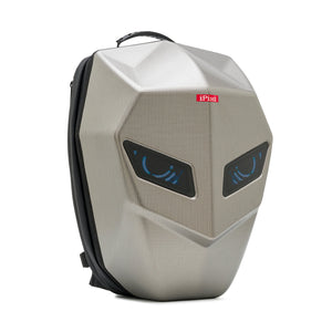 iPixi – Motorrad- und Reise-LED-Rucksack mit Titan-Schutz