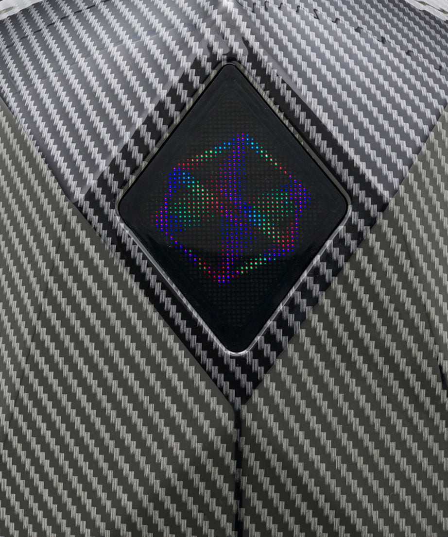 iPixi – Motorradfahrer und Reisender Titan Geschützter LED Rucksack