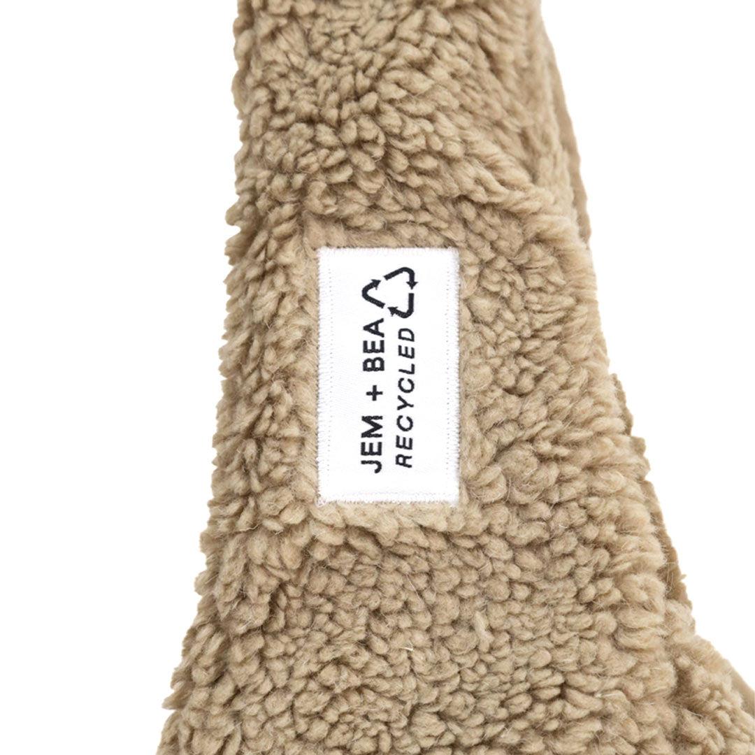 JEM + BEA Teddy XL Changing Bag - Fawn-Changing Bags-Fawn- | Natural Baby Shower