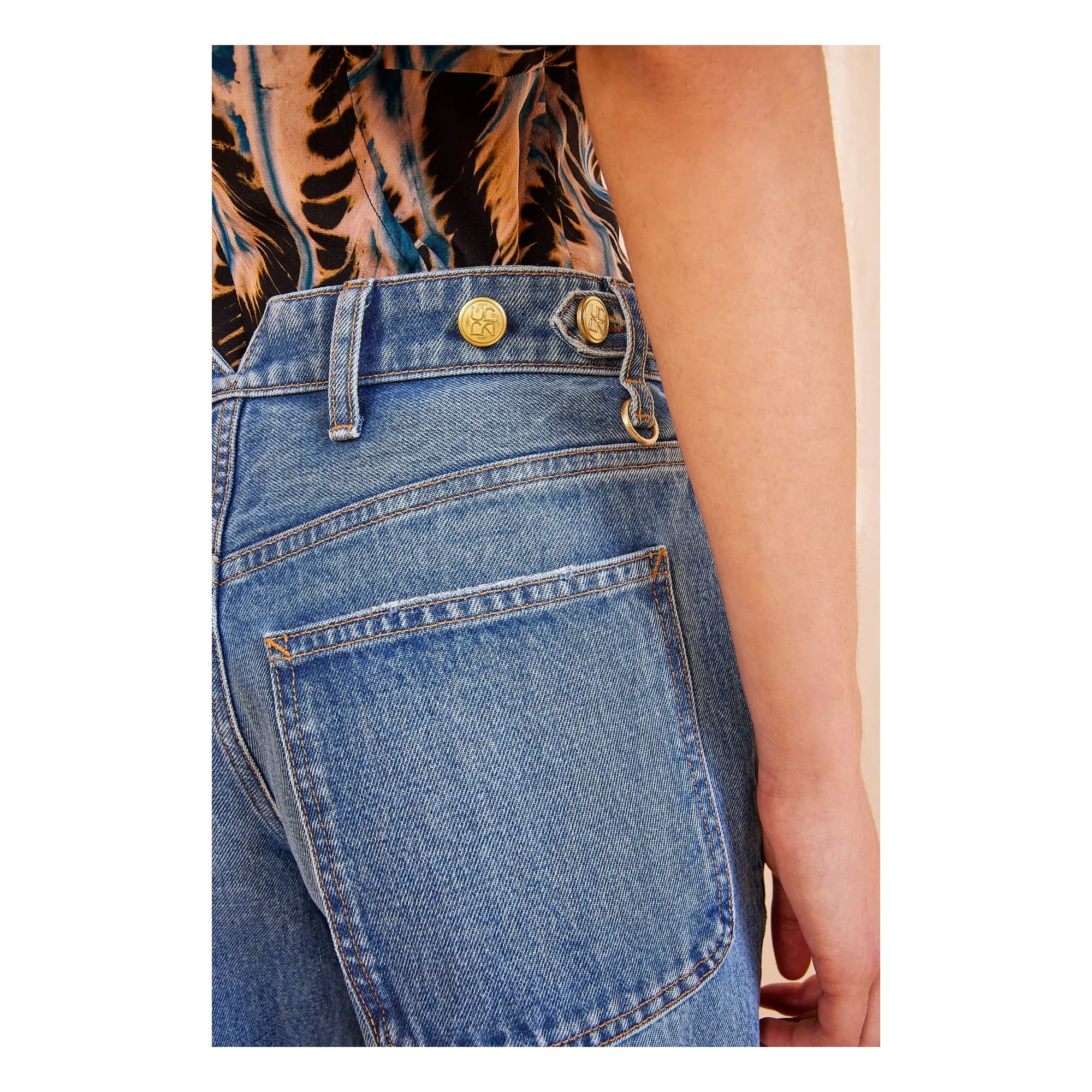 Ulla Johnson – Jean The Asher | Mittelblau