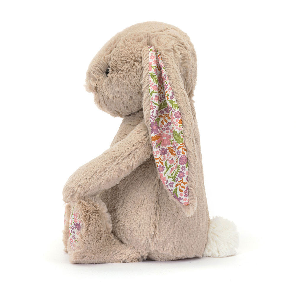 JellyCat - Blume Beige Hase 'Petal' Kaninchen Plüschtier 31 cm