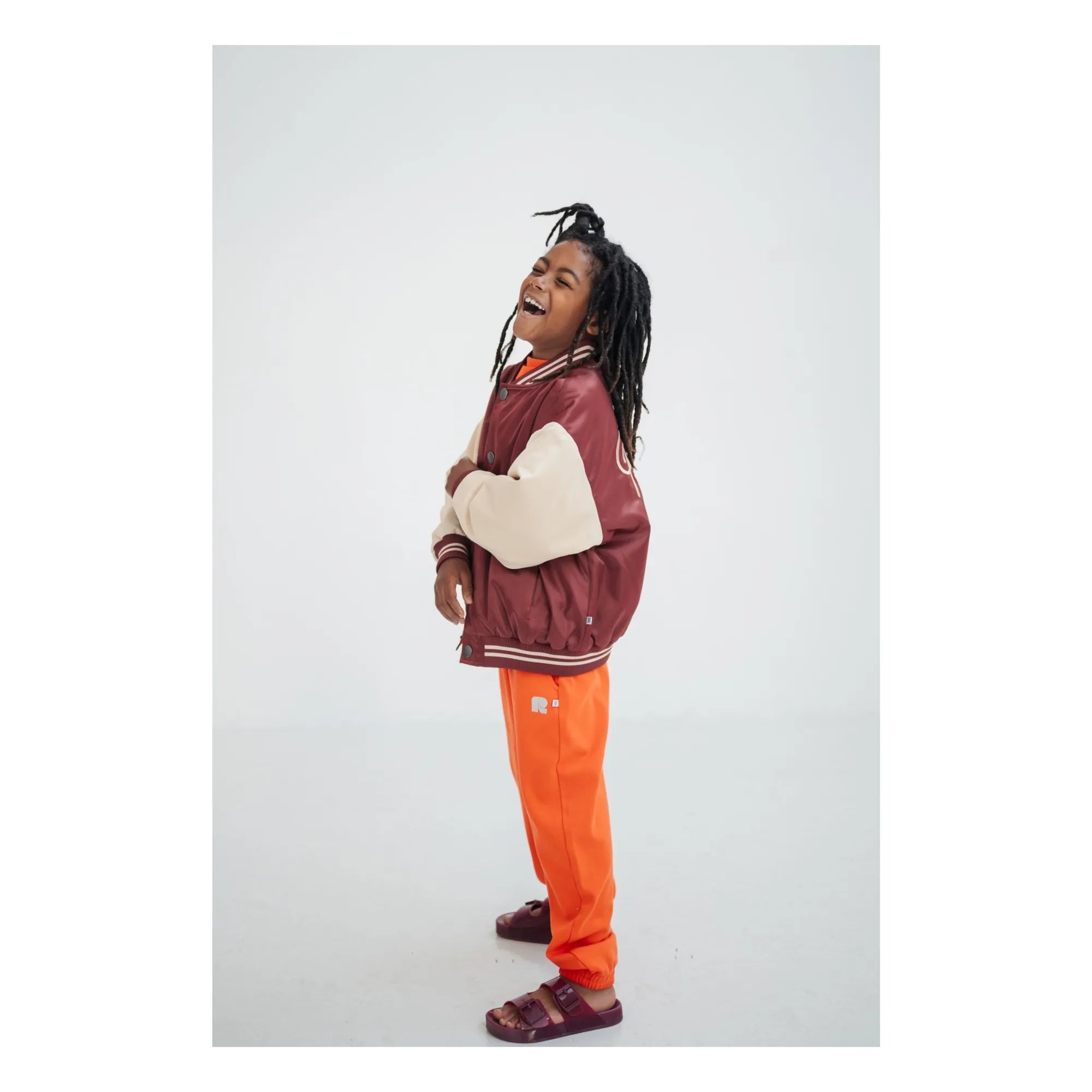 Repose AMS – Jogginghose Kordelzug R Bio-Baumwolle | Orange