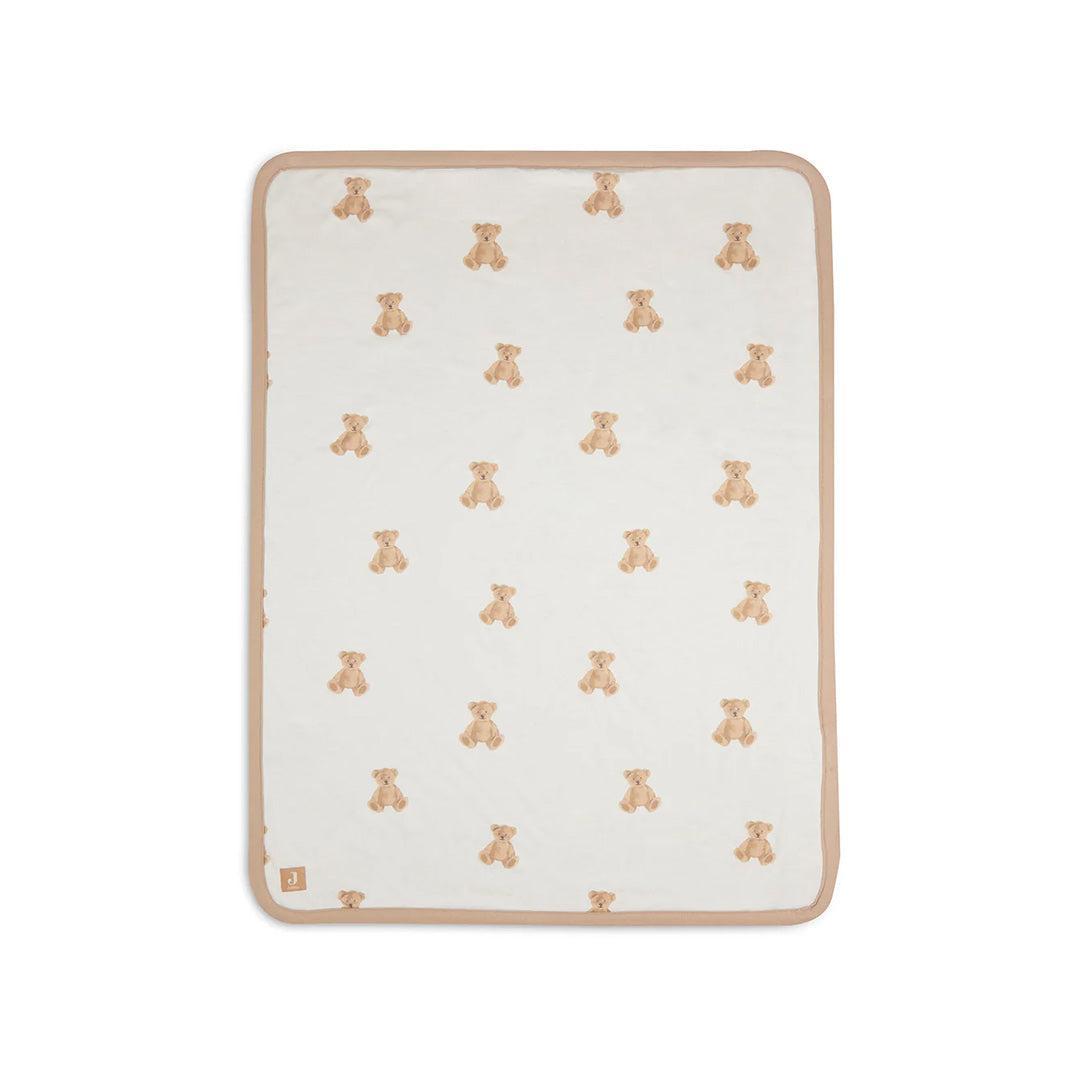 Jollein Jersey Blanket - Teddy Bear-Blankets-Teddy Bear- | Natural Baby Shower