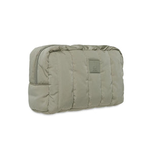 Jollein Puffed Nappy Pouch - Olive Green-Changing Bag Pouches-Olive Green- | Natural Baby Shower