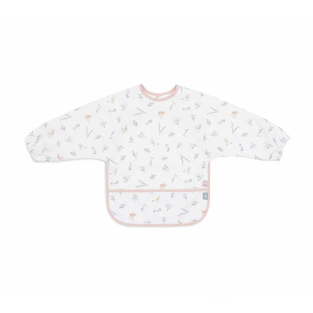 Jollein Waterproof Coverall Bib - Lovely Birds-Bibs-Lovely Birds- | Natural Baby Shower