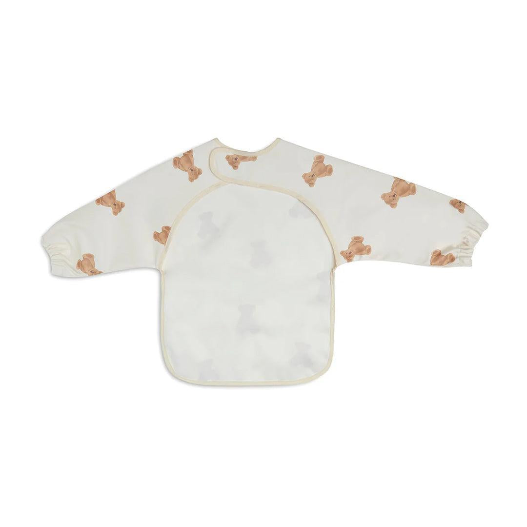 Jollein Waterproof Coverall Bib - Teddy Bear-Bibs-Teddy Bear- | Natural Baby Shower