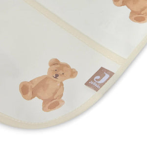 Jollein Waterproof Coverall Bib - Teddy Bear-Bibs-Teddy Bear- | Natural Baby Shower