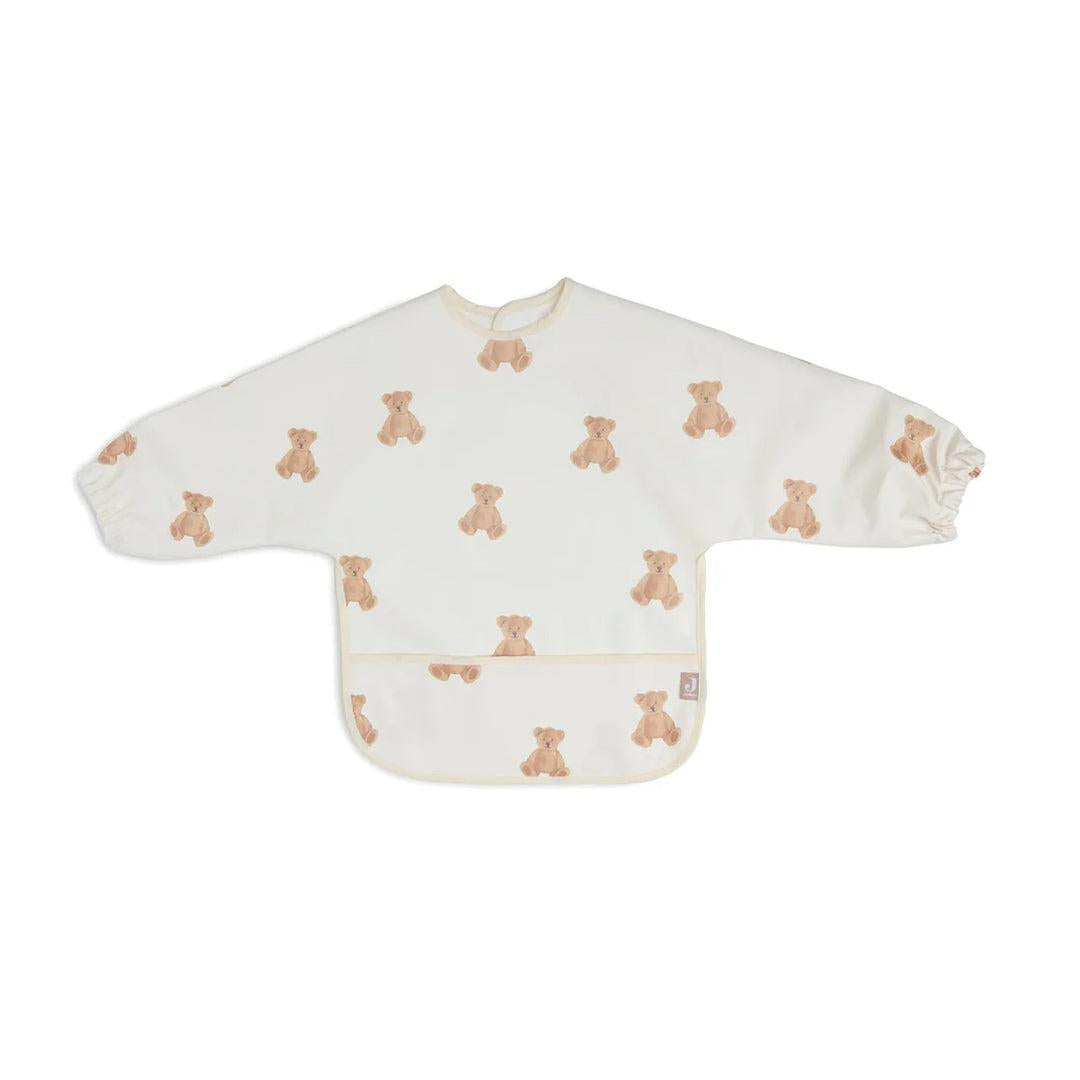 Jollein Waterproof Coverall Bib - Teddy Bear-Bibs-Teddy Bear- | Natural Baby Shower