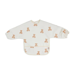 Jollein Waterproof Coverall Bib - Teddy Bear-Bibs-Teddy Bear- | Natural Baby Shower