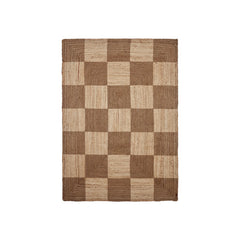 Oyoy - Jute Schachbrettmuster Matte | Natur