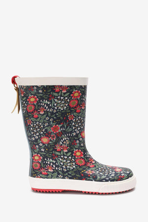 KidyLove – Damen-Regenstiefel mit Blumenmuster und weicher Sohle – 30,5 