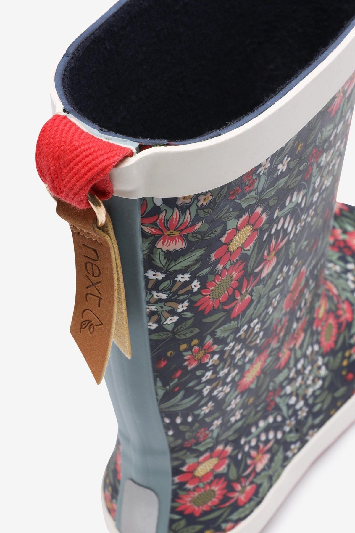KidyLove – Damen-Regenstiefel mit Blumenmuster und weicher Sohle – 32 