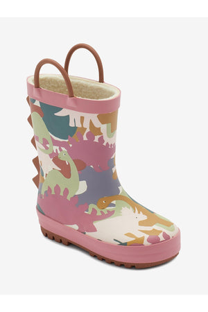 KidyLove - Winter- und Regenstiefel für Kinder mit Dinosauriermuster und Griffen - 24 