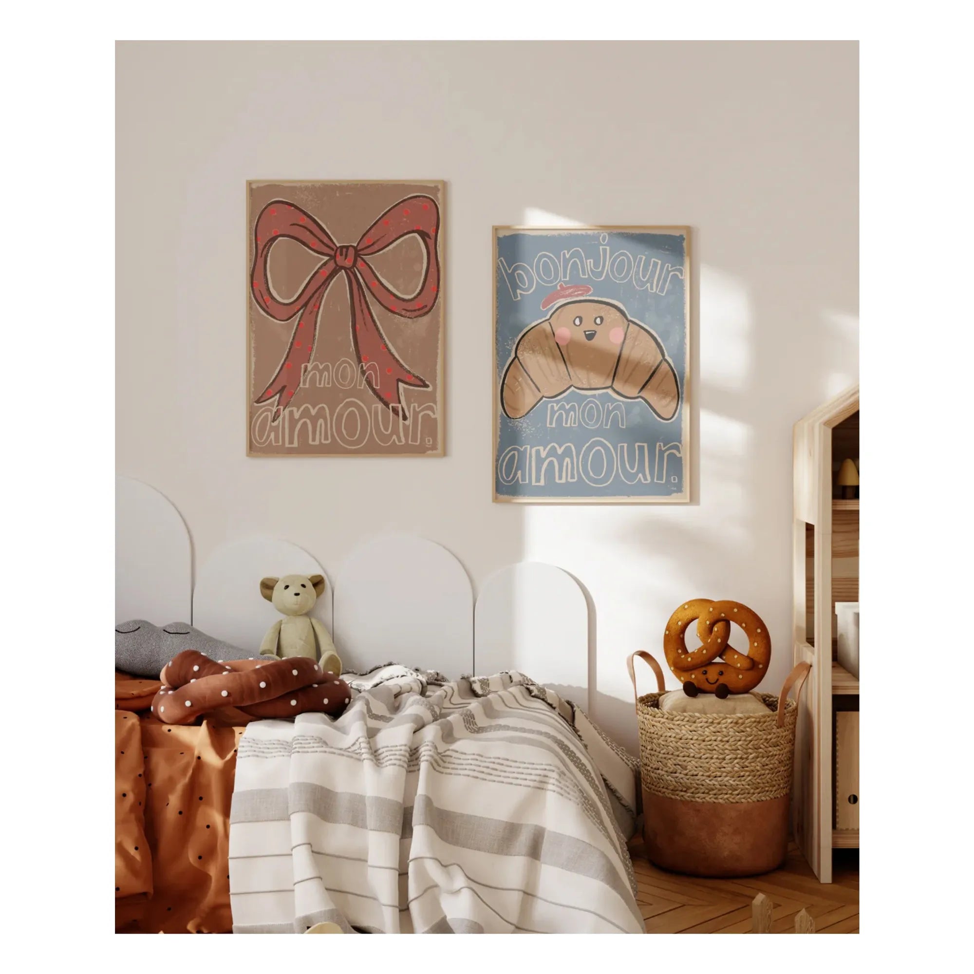 Studio Loco - Breiter Bogen Poster | Ocker