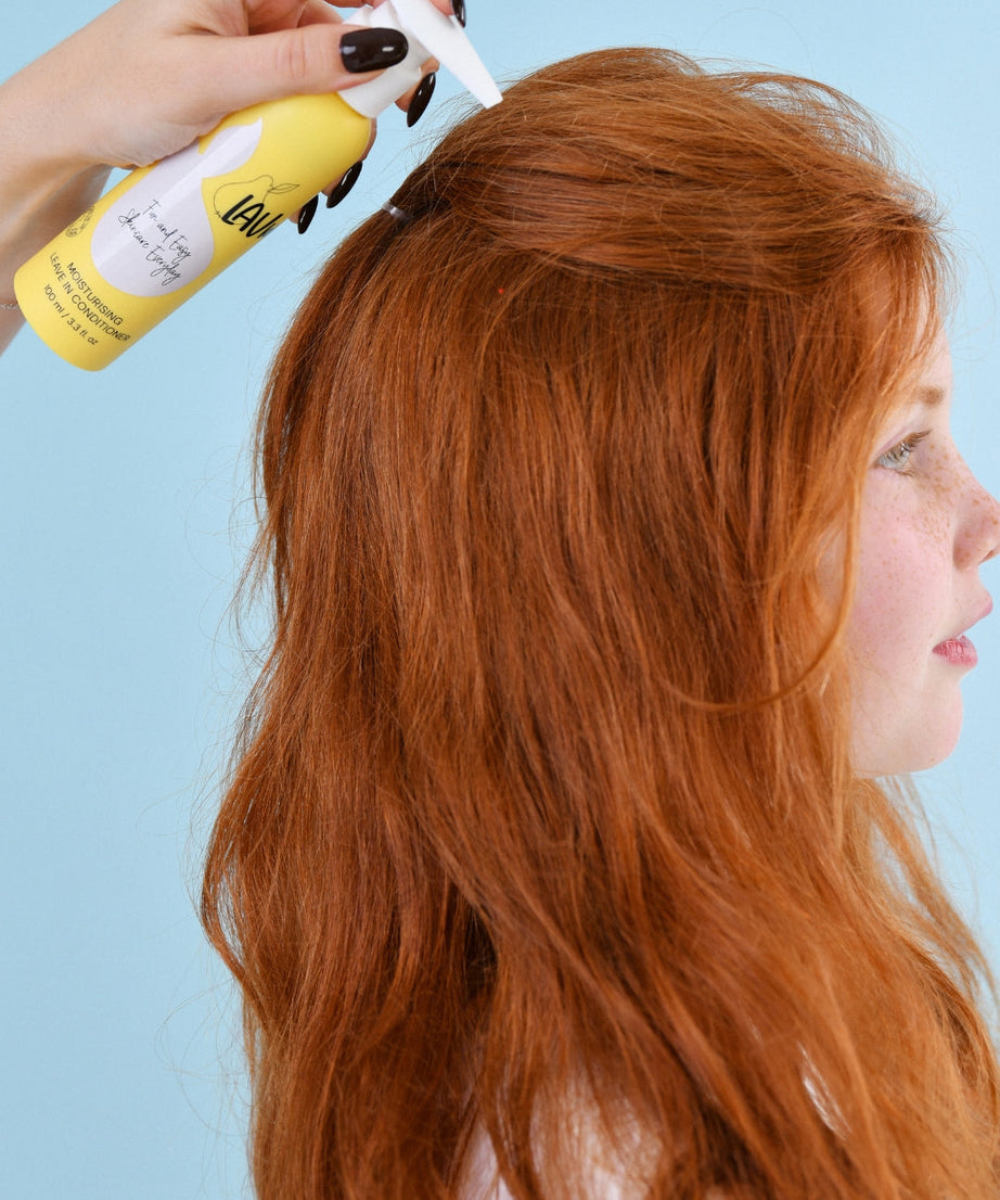 Lav Kids - Çocuk Nemlendiricili Durulanmayan Saç Köpüğü