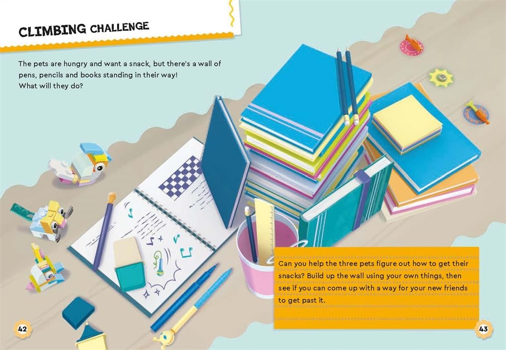 Lego - Figür Oyuncaklı Minik Evcil Hayvanlar: Yapım ve Katlama El Sanatları