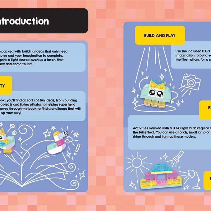 Lego - LEGO® Classic: 5 Dakikalık Yapılar Figür Oyuncaklı İngilizce Aktivite Kitabı