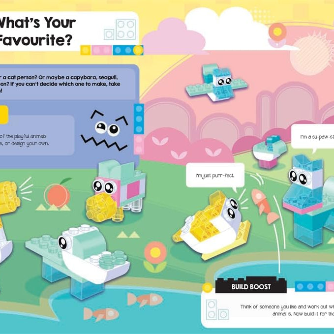 Lego - LEGO® Classic: 5 Dakikalık Yapılar Figür Oyuncaklı İngilizce Aktivite Kitabı