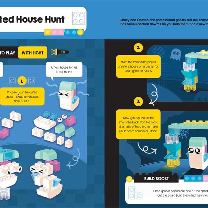 Lego - LEGO® Classic: 5 Dakikalık Yapılar Figür Oyuncaklı İngilizce Aktivite Kitabı