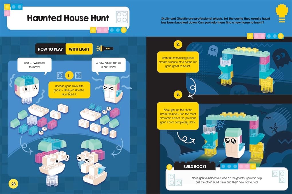 Lego - LEGO® Classic: 5 Dakikalık Yapılar Figür Oyuncaklı İngilizce Aktivite Kitabı