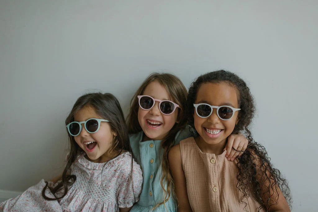 Leosun - Naturblaue polarisierte UV400-Kindersonnenbrille 3-8 Jahre 